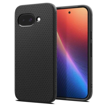 Spigen Liquid Air vāciņš Google Pixel 9a, melns