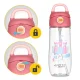4Fizjo bērnu ūdens pudele Zamek, 550 ml, daudzkrāsaina