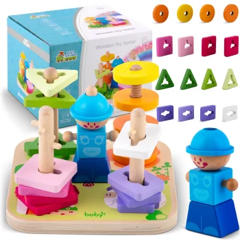 Ricokids RK-866 koka šķirotājs un puzle