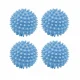 Veļas mazgāšanas un žāvēšanas bumbas 6x6cm, 4 gab., zilas