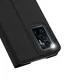 Atverams vāciņš Dux Ducis Skin Pro priekš Vivo V23e ar statīva funkciju, melns