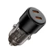 Auto lādētājs Tech-Protect CC03 2x USB-C PD 100W, melns