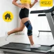 4FIZJO elastīgs ceļa locītavas fiksators XL, melns ar zaļu