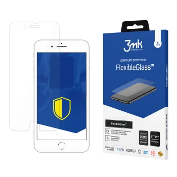 3mk FlexibleGlass™ hibrīda aizsargstikls iPhone 8