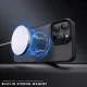 Wozinsky Carbon Fiber vāciņš ar MagSafe priekš Samsung Galaxy S25, brūns