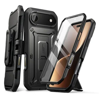 Telefona vāciņš Supcase Unicorn Beetle Pro, iPhone 17 Air, melns