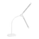 Glow 6020 galda lampa ar DUAL galvu, balta