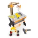Ecotoys Koka instrumentu galds bērniem, 76 detaļas