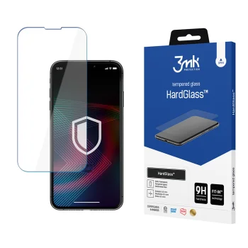 3mk HardGlass aizsargstikls iPhone 14 Pro, 9H