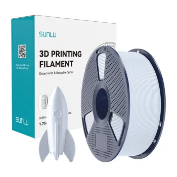 Sunlu High-Speed PLA 3D printera pavediens, balts (PLA H-S W)