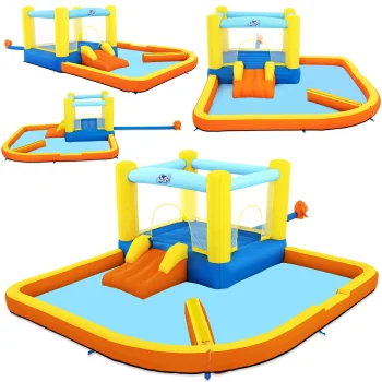 Bestway Beach Bounce dmuchany plac zabaw 365x340x152 cm