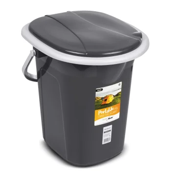 GreenBlue GB320AG portatīvā tualete, 19L, antracīts