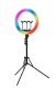 Glow RGB 18\" (45 cm) LED apļveida lampa ar statīvu (45 W)