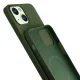 3mk Hardy Silicone MagCase iPhone 15 Plus vāciņš, zaļš