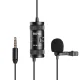 Vadu piespraužamais mikrofons BOYA BY-M1 Pro II, 3.5 mm, 6 m, melns