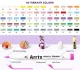 Akrila marķieri ARRTX, 60 krāsas, Anime Colors