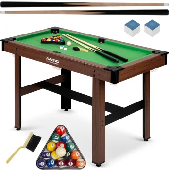 Neo-Sport NS-807 4Ft bērnu biljarda galds ar piederumiem