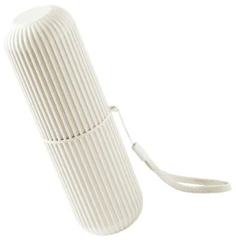 Zobu Birstes Un Zobu Pastas Futrālis, Balts | Toothbrush And Toothpaste Case