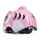 Wozinsky Bērnu velosipēdista ķivere S (52-56 cm) Dinozaurs, rozā