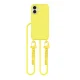 Tech-Protect iPhone 16 vāciņš MagNecklace MagSafe ar aukliņu, dzeltens