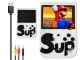 Mini retro portatīvā spēļu konsole, 400 spēles, 3.0\" TV, balta/sarkana