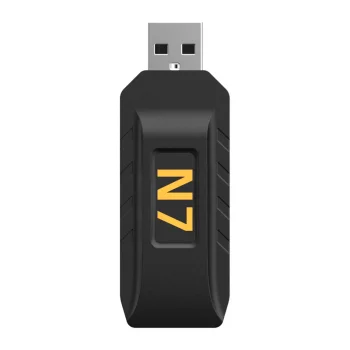 PXN N7 bezvadu adapteris stūrēm PS5 konsolei, melns