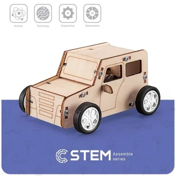Koka konstruktors STEM Pull the Car