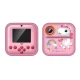 Wozinsky WDT-03 Bērnu Fotoaparāts Momentkamera ar Termoprinteri, Rozā | Children Instant HD Digital Print Camera