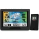Berdsen BD-901 bezvadu meteoroloģiskā stacija, melna