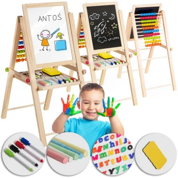 Ricokids 780300 saliekama magnētiskā un krīta tāfele bērniem