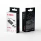 Maxlife USB centrmezgls ar 4 portiem un 1,5m kabeli, melns