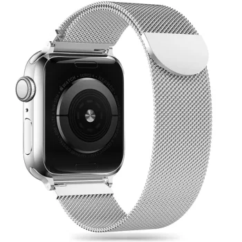 Tech-Protect MilaneseBand siksniņa Apple Watch (42/44/45/49 mm), sudraba
