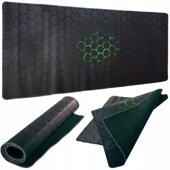 Datorgalda Klaviatūras Paklājs Peles Paliktnis, 80x30cm | Computer Table Carpet Mat Mouse Pad
