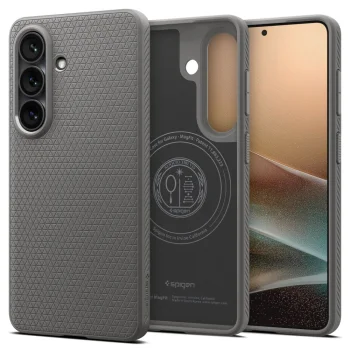 Spigen Liquid Air Mag Samsung Galaxy S26+ MagSafe vāciņš, pelēks
