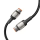 Tech-Protect UltraBoost Evo USB-C / USB-C kabelis 100W 2m, titāna