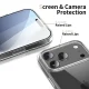 Tech-Protect iPhone 17 Pro Max vāciņš FlexAir Hybrid, caurspīdīgs