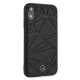 Mercedes Twister ādas vāciņš Apple iPhone Xr - Melns