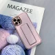 Telefona vāciņš Samsung Galaxy A12 5G ar salokāmu statīvu, rozā