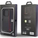 Tālruņa vāciņš Audi Carbon Fiber Stripe priekš iPhone 13 Pro Max 6.7\", melns