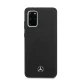 Mercedes Silicone Line vāciņš Samsung Galaxy S20+ telefonam, Melns