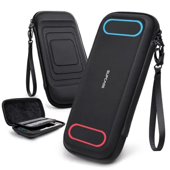 Supcase Carrying Mini maciņš Nintendo Switch 2 Black