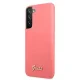 Guess GUHCS22MLSLMGFU Silikona Vāciņš Galaxy S22+ S906, fuksijas