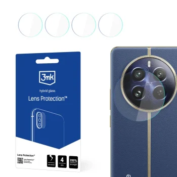 Realme 12 5G Aizmugurējās Kameras Aizsargstikls, 4 gab. | 3MK Lens Protection Back Camera Tempered Glass Protector