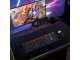 LED Apgaismots Spēļu Datorgalda Klaviatūras Paklājs Peles Paliktnis, 80x30cm | Computer Table Carpet Mat Mouse Pad