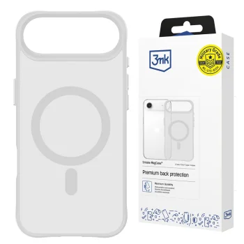 3mk Smoke MagCase vāciņš priekš iPhone Air, balti caurspīdīgs