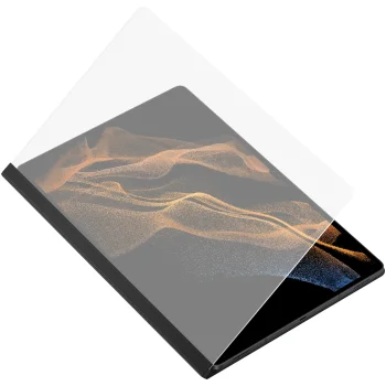 Original Samsung Galaxy Tab S8 Ultra (SM-X900; SM-X906) Note View Cover Case, Black (EF-ZX900PBEGEU) | Oriģināls...