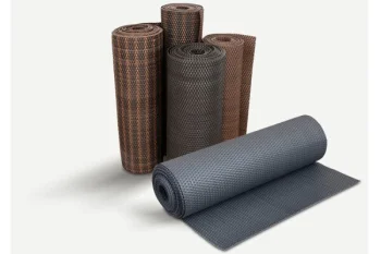 Dekoratīvais aizsargsietis MIKKO Rattan MK03, 1 x 20 m, grafīta pelēks