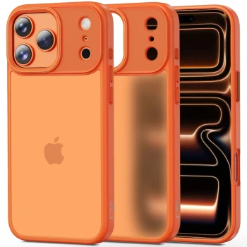 Tech-Protect MagMat vāciņš iPhone 17 Pro - oranžs / matēts