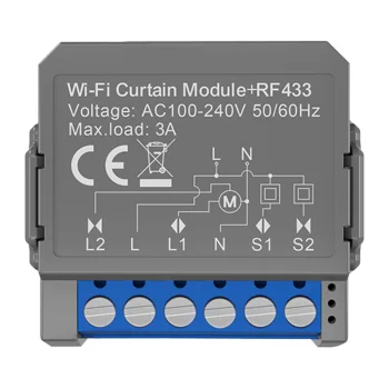 Viedais aizkaru modulis Avatto CMS16-RF-1 Wi-Fi + RF