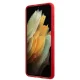 Samsung Galaxy S21 (SM-G991) US Polo Silicone On Tone Case Cover (USHCS21SSLHRTRE), Red | Telefona Maciņš Vāks...
